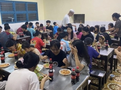Our activities at our community’s orphanage house.