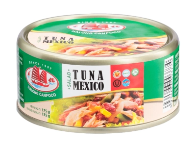 Product declaration form for Salad tuna Mexico