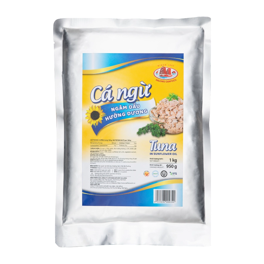 TUNA IN SUNFLOWER OIL PACK – 1KG
